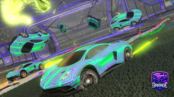 A Rocket League car design from RaphaelHernele