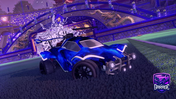 A Rocket League car design from kxrzy