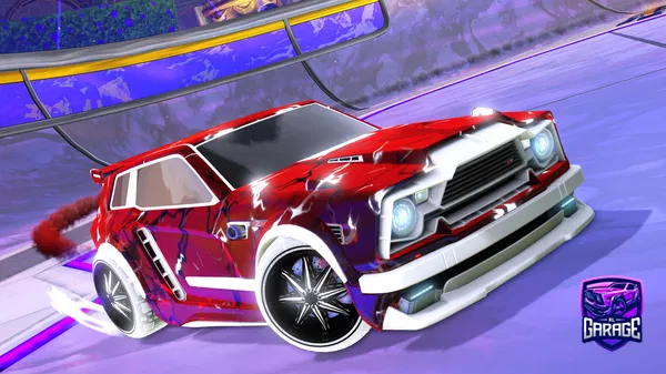 A Rocket League car design from ItsErrex