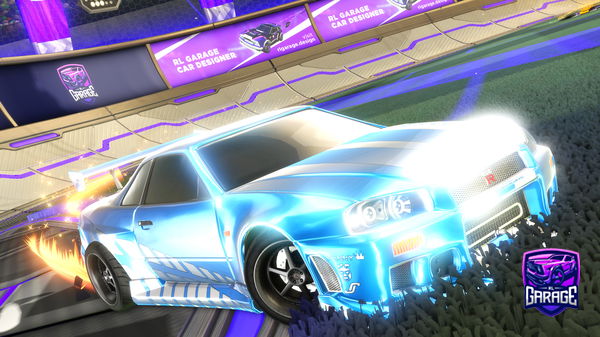 A Rocket League car design from AdnanAHD