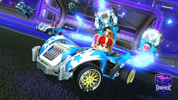 A Rocket League car design from Rocket534232