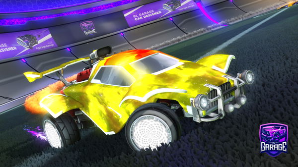 A Rocket League car design from Ollie_Cope