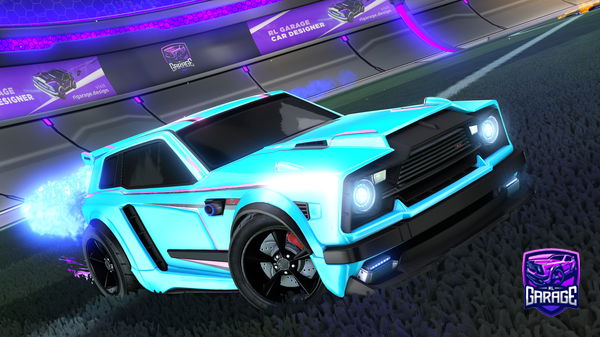A Rocket League car design from roogwitadoog