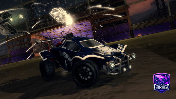 A Rocket League car design from FalconXbox