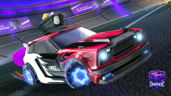 A Rocket League car design from Jezzapolice23