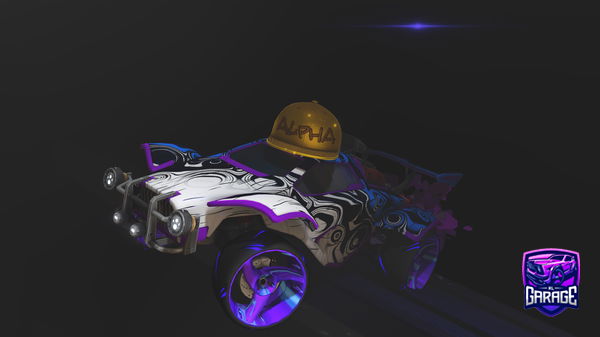 A Rocket League car design from relyttyler