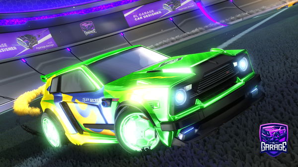 A Rocket League car design from Tom_Tom6078