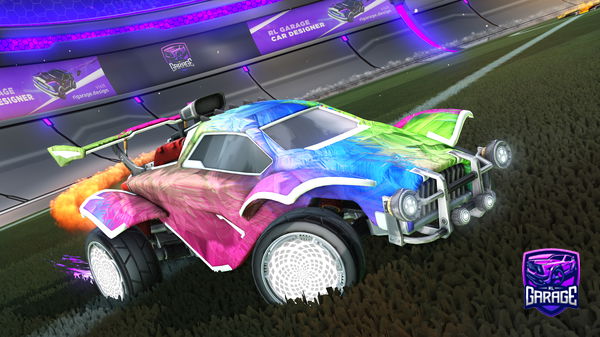 A Rocket League car design from MrInfinite