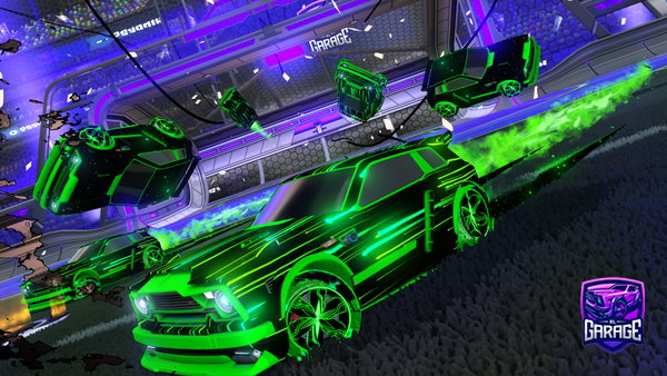 A Rocket League car design from SAGA-S-10