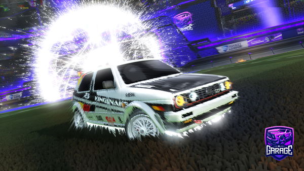 A Rocket League car design from htany