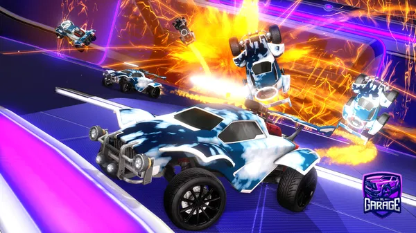 A Rocket League car design from MystifyOS