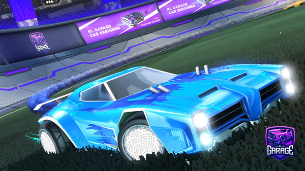 A Rocket League car design from iteachii