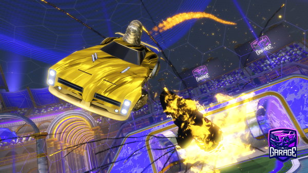 A Rocket League car design from Cafedoppio