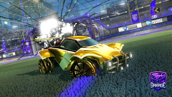 A Rocket League car design from Kroedis