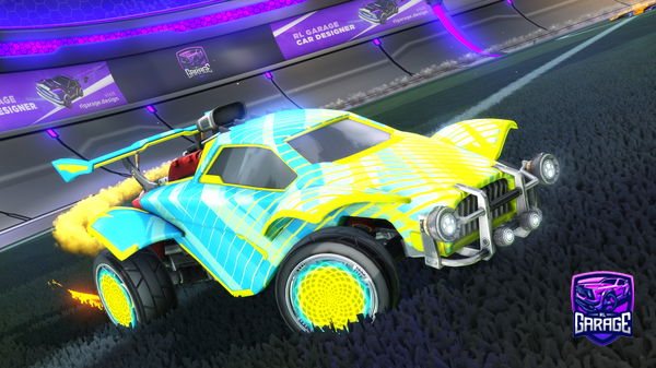 A Rocket League car design from Profanaties