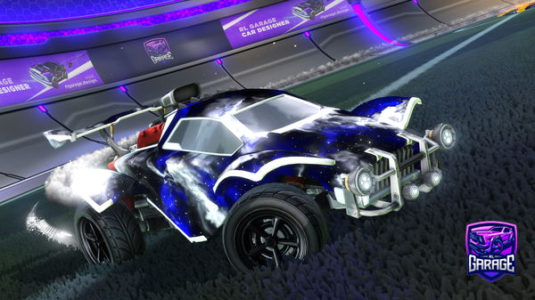 A Rocket League car design from gingergiant