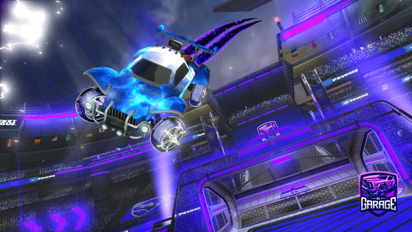A Rocket League car design from JobsDone2