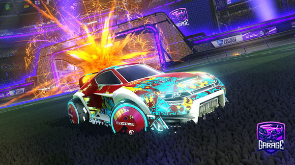 A Rocket League car design from Visanen