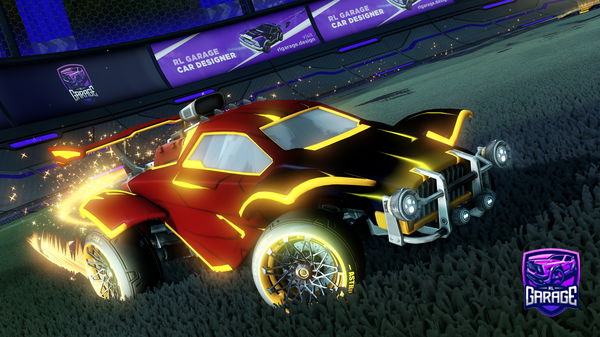 A Rocket League car design from bob-tomatoe