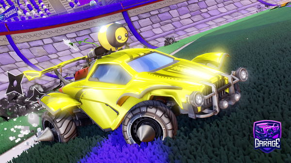 A Rocket League car design from BBee1989