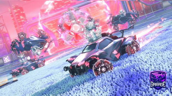 A Rocket League car design from dmoneylol7
