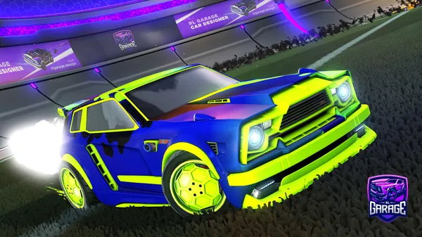A Rocket League car design from AirEJP2COOL4U