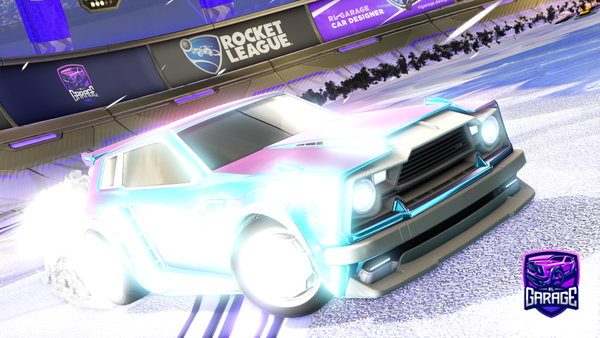 A Rocket League car design from Bas1K
