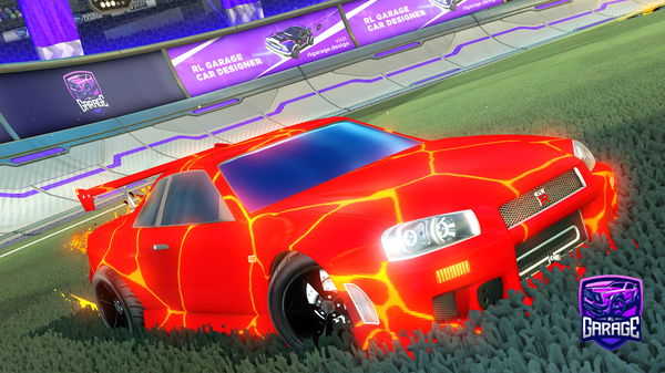 A Rocket League car design from brown_charizard