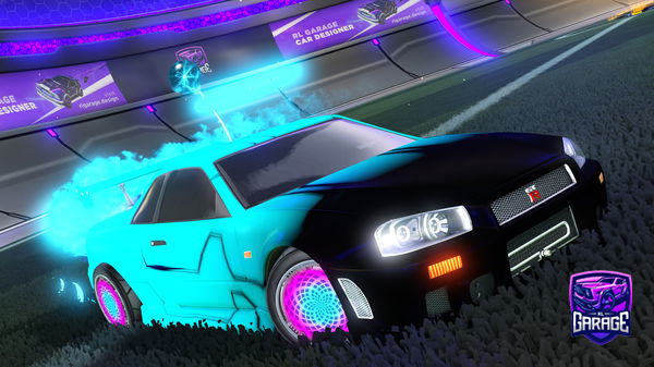 A Rocket League car design from Noctusp