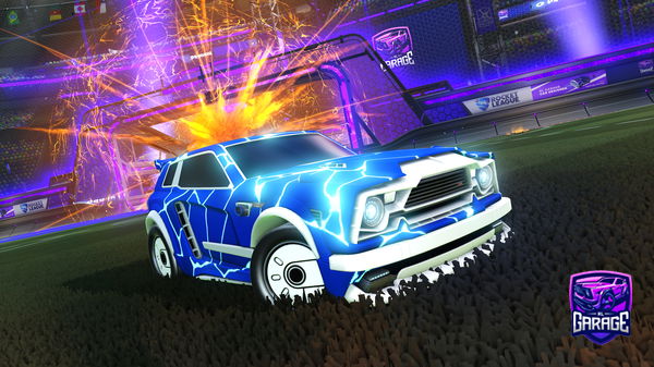 A Rocket League car design from ozzwall