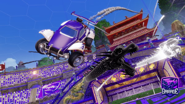 A Rocket League car design from Guillerex10