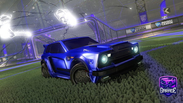 A Rocket League car design from Axel2IQ