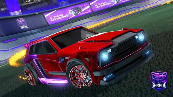 A Rocket League car design from KTiniOfficial