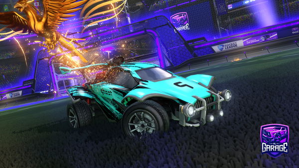 A Rocket League car design from LegendLucasYT
