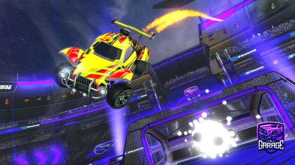 A Rocket League car design from poldenche