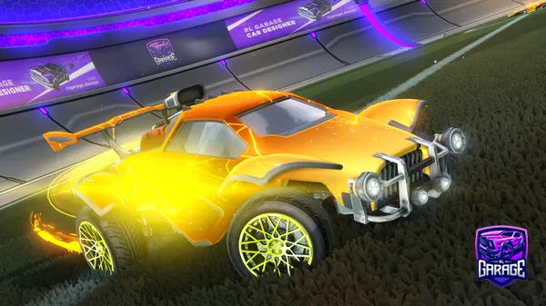 A Rocket League car design from Beiqles