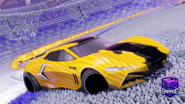 A Rocket League car design from PiGN