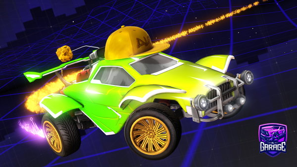 A Rocket League car design from Agentransu