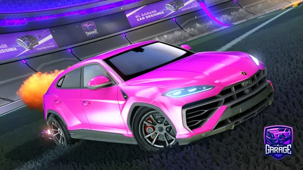 A Rocket League car design from GalaxyVerse