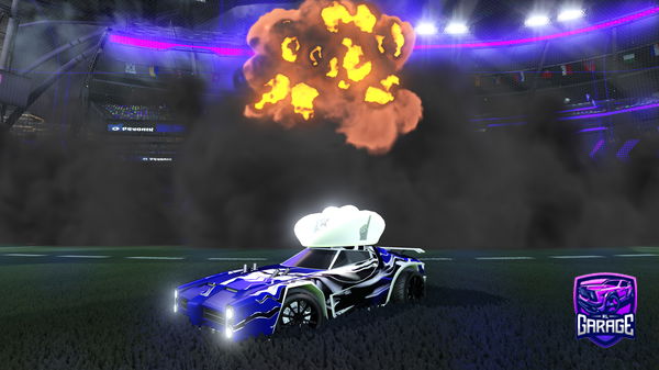 A Rocket League car design from Fenho