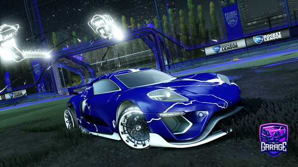 A Rocket League car design from fraguerzo