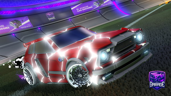 A Rocket League car design from Darysky0