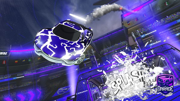 A Rocket League car design from kellentree