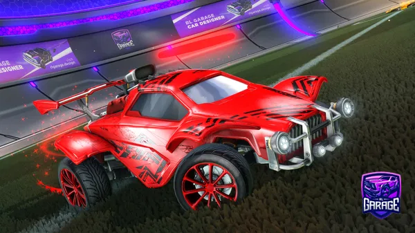 A Rocket League car design from BostonMark1122