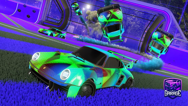 A Rocket League car design from Nateorus