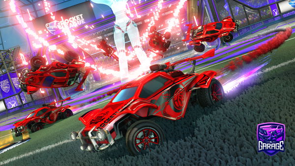 A Rocket League car design from Red_xLiveZ