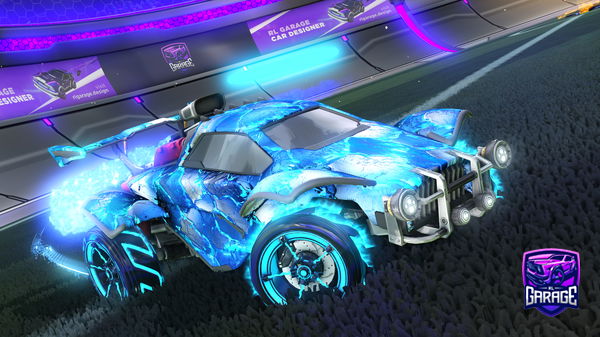 A Rocket League car design from Stomble_12
