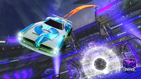 A Rocket League car design from Dracolic7