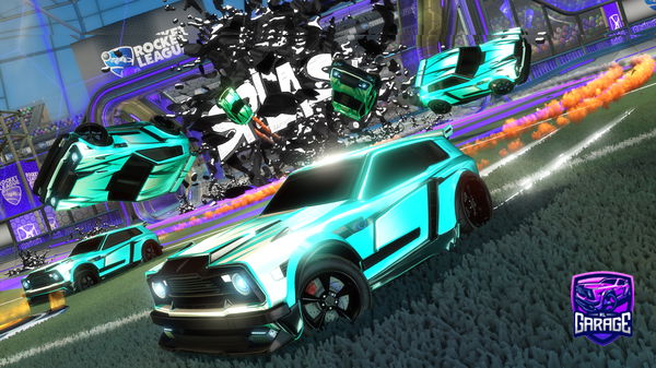 A Rocket League car design from xd-dragon45