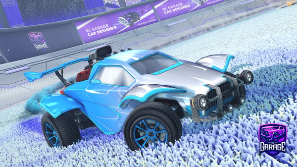 A Rocket League car design from y_no_caca